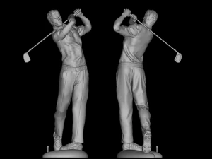 Golfer 3D Print Model