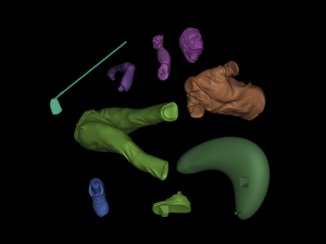 Golfer Model do druku 3D