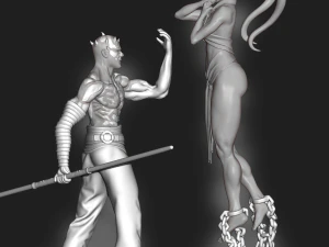 Darth Maul 3D Print Model