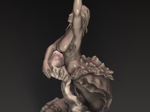 Mermaid 3D Принт Модель