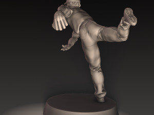 BASEBALL PLAYER 3D Принт Модель