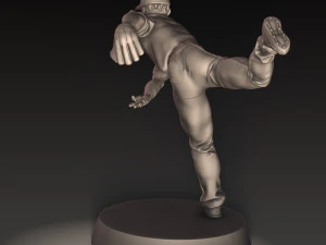 BASEBALL PLAYER 3D Print Model