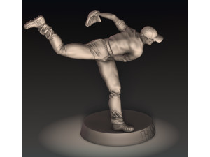 BASEBALL PLAYER 3D Принт Модель