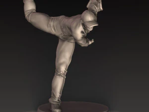 BASEBALL PLAYER 3D Print Model