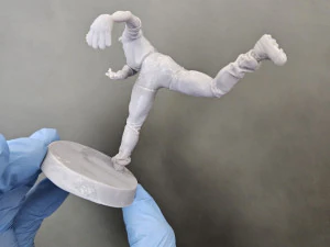 BASEBALL PLAYER 3D Print Model