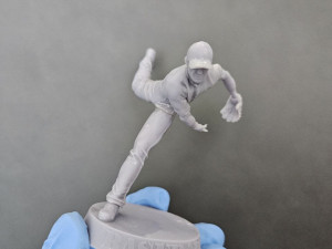 BASEBALL PLAYER 3D Принт Модель