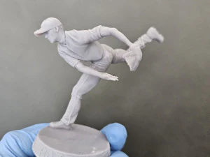 BASEBALL PLAYER 3D Print Model