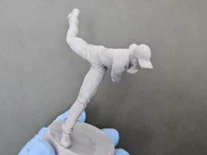 BASEBALL PLAYER 3D Print Model