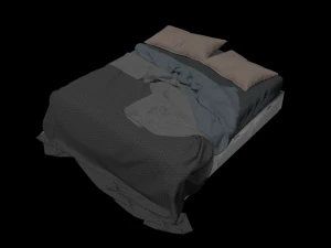 Bed 3D Model
