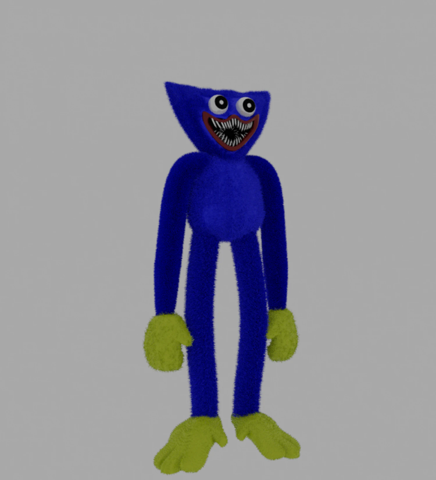 Huggy Wuggy 3D Model .c4d .max .obj .3ds .fbx .stl .blend 