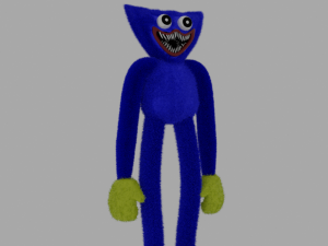 Huggy Wuggy 3D मॉडल