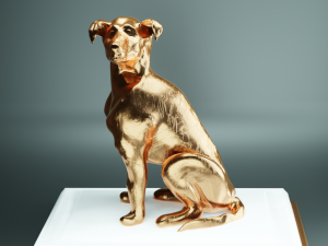 Figurine of a dog 3Dモデル