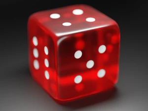 jugando a los dados Modelo 3D