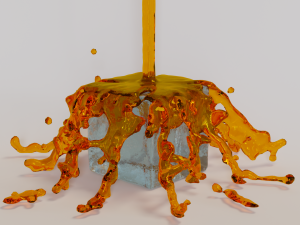 Ice cube 3D Model