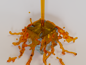 Ice cube 3D Model