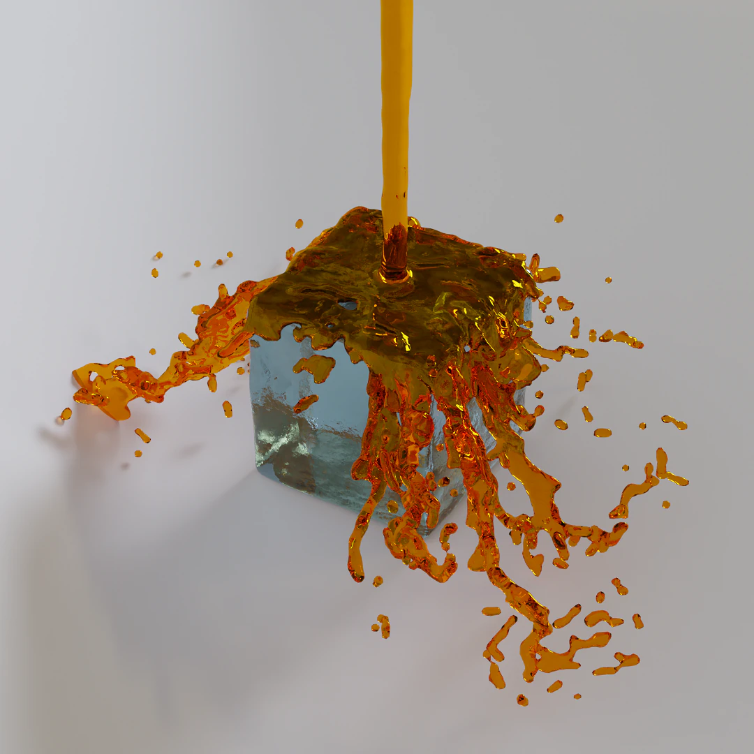 Ice cube 3D Model .c4d .max .obj .3ds .fbx .stl .blend