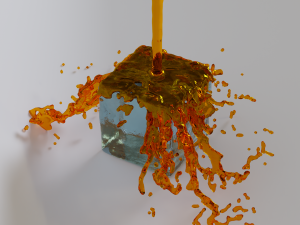 Ice cube Modello 3D