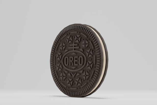 Oreo 3D Model .c4d .max .obj .3ds .fbx .stl .blend 