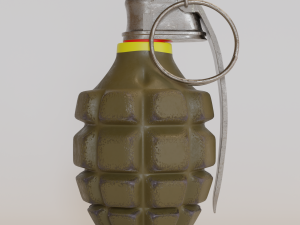 Grenade 3D Model