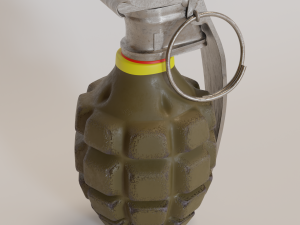 Grenade Model 3D