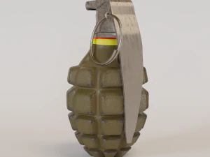 Grenade 3D Model