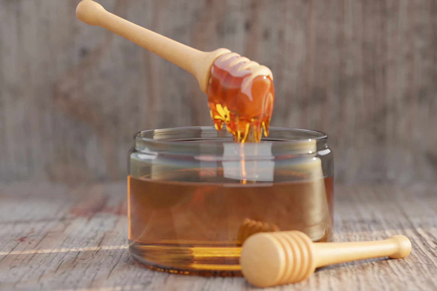 Honey jar 3D Model .c4d .max .obj .3ds .fbx .stl .blend 