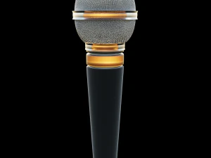 Microphone 3D Model