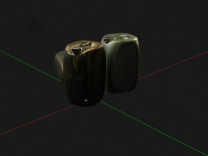 Game Ready Plastic Can 3D Модель