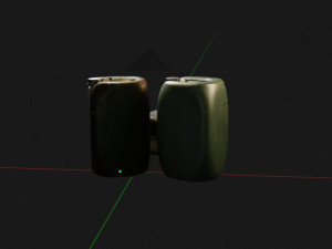 Game Ready Plastic Can 3D Модель
