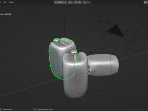 Game Ready Plastic Can 3D Модель