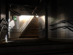 Subway Passage Scene CG Текстури