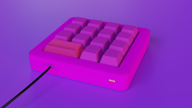 Keyboard and Keyboardmini Model 3D .c4d .max .obj .3ds .fbx .stl .blend 