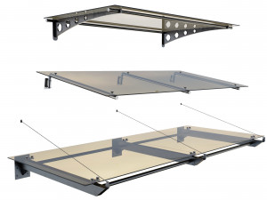 Glass canopy 3D Model