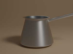 Turkish Coffee Pot Modelo 3D