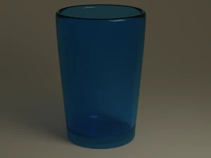 Стеклянная чашка 3D Модель