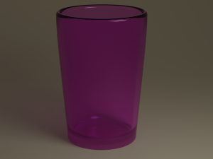 Glass Cup Modelo 3D
