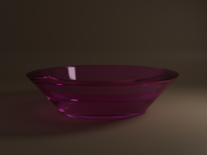 Mini Plate 3D Model