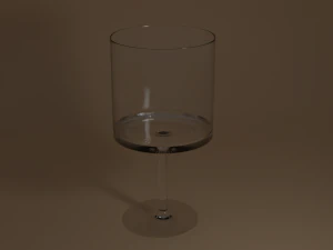 Wine glass 3D Model