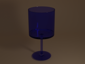 Wine glass 3D 模型