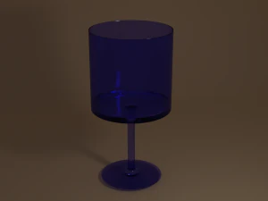Wine glass 3D Model