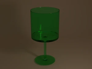 Wine glass 3D Model