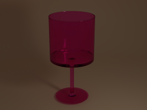 Wine glass 3D 模型