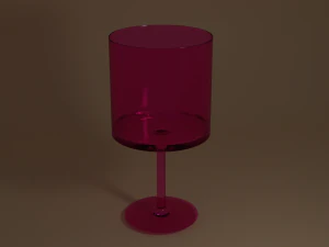 Wine glass 3D Model