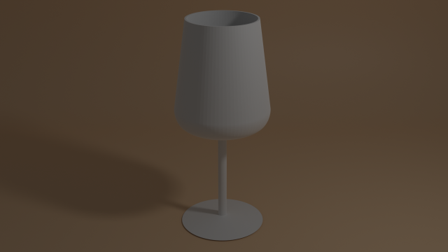 Wine Glass 3D Модель .c4d .max .obj .3ds .fbx .stl .blend 