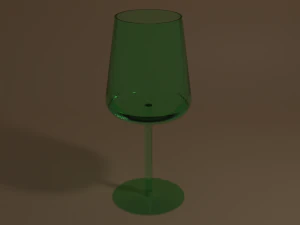Wine Glass 3D Model
