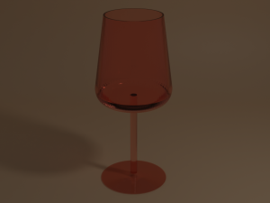 Wine Glass 3D Модель
