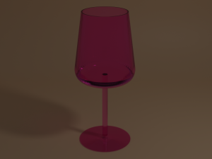 Wine Glass 3D Модель