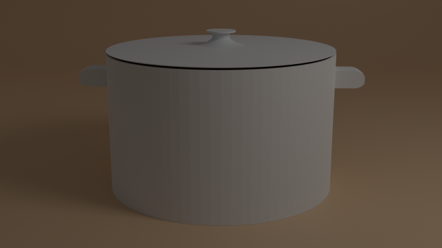 Pan Model 3D .c4d .max .obj .3ds .fbx .stl .blend 