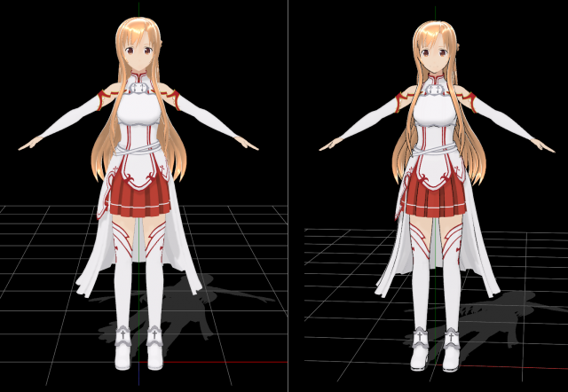 Azuna SAO 3D Модель .c4d .max .obj .3ds .fbx .stl .blend 