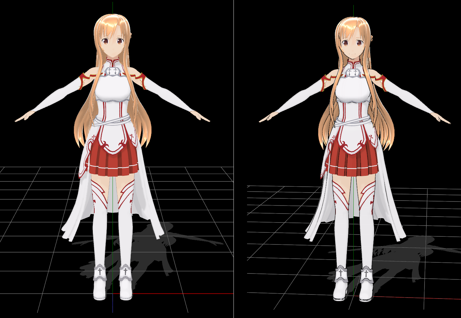 Yuuki Asuna - Sword Art Online Free 3D Model in Woman 3DExport